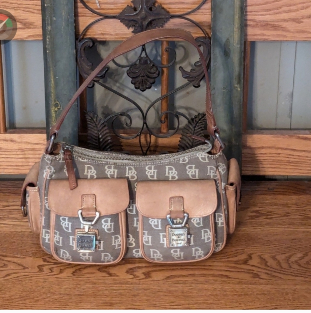 Dooney & Bourke Tan and Brown Women's Bag